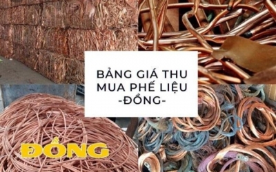 THU MUA PHẾ LIỆU ĐỒNG tại ninh bình