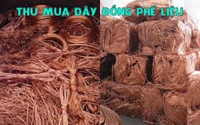 THU MUA PHẾ LIỆU ĐỒNG GIÁ CAO UY TÍN