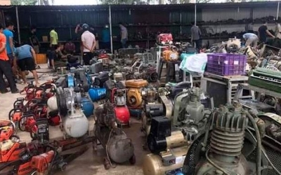 thu mua phế liệu máy cũ tại điện biên